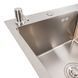 Кухонная мойка CM 78*50 L нержавейка VALESO Handmade (круглый сифон 3,0/0,8) 45903 фото 4