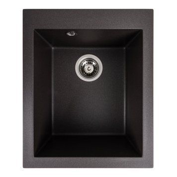 Гранітна мийка для кухні Platinum 4150 SOKIL матовий Гренадін 40327 фото