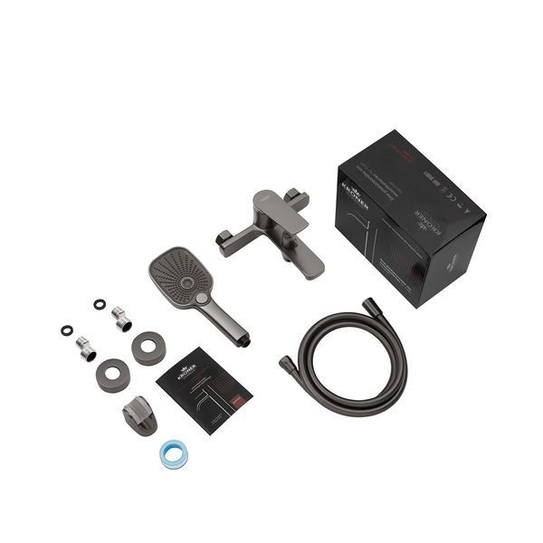 Набор смесителей Kroner Makon-GRP060 + смеситель Makon-GRP010 CVS30156 фото