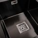 Кухонна мийка Platinum Handmade PVD HDB чорна 780х480х230 на дві чаші (квадратний сифон,3.0/1.0) 36734 фото 4