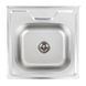 Кухонна мийка з нержавіючої сталі Platinum ДЕКОР 5050 (0,7/160 мм) 11652 фото 1