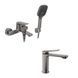 Набор смесителей Kroner Makon-GRP060 + смеситель Makon-GRP010 CVS30156 фото 1