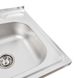 Кухонна мийка з нержавіючої сталі Platinum ДЕКОР 5050 (0,7/160 мм) 11652 фото 5