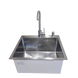 &nbsp;Комплект кухонної мийки Kraft KRF 5050 decor (3.0/1.0 мм) S3543 фото 4
