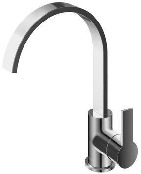 Смеситель для раковины (умывальника) KOHLMAN GIXS CHROME QB150G фото