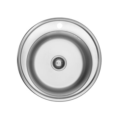 Кухонна мийка Kroner KRP Dekor - 510 (0.8 мм) CV022768 фото