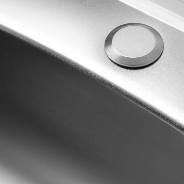 Кухонна мийка з нержавіючої сталі Platinum САТИН 4848 (0,6/170 мм) 11658 фото