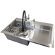 Комплект кухонной мойки Kraft Handmade HS R 780х480 (3.0/1.0 мм) S4860 фото 4