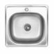 Кухонна мийка з нержавіючої сталі Platinum САТИН 4848 (0,6/170 мм) 11658 фото 1